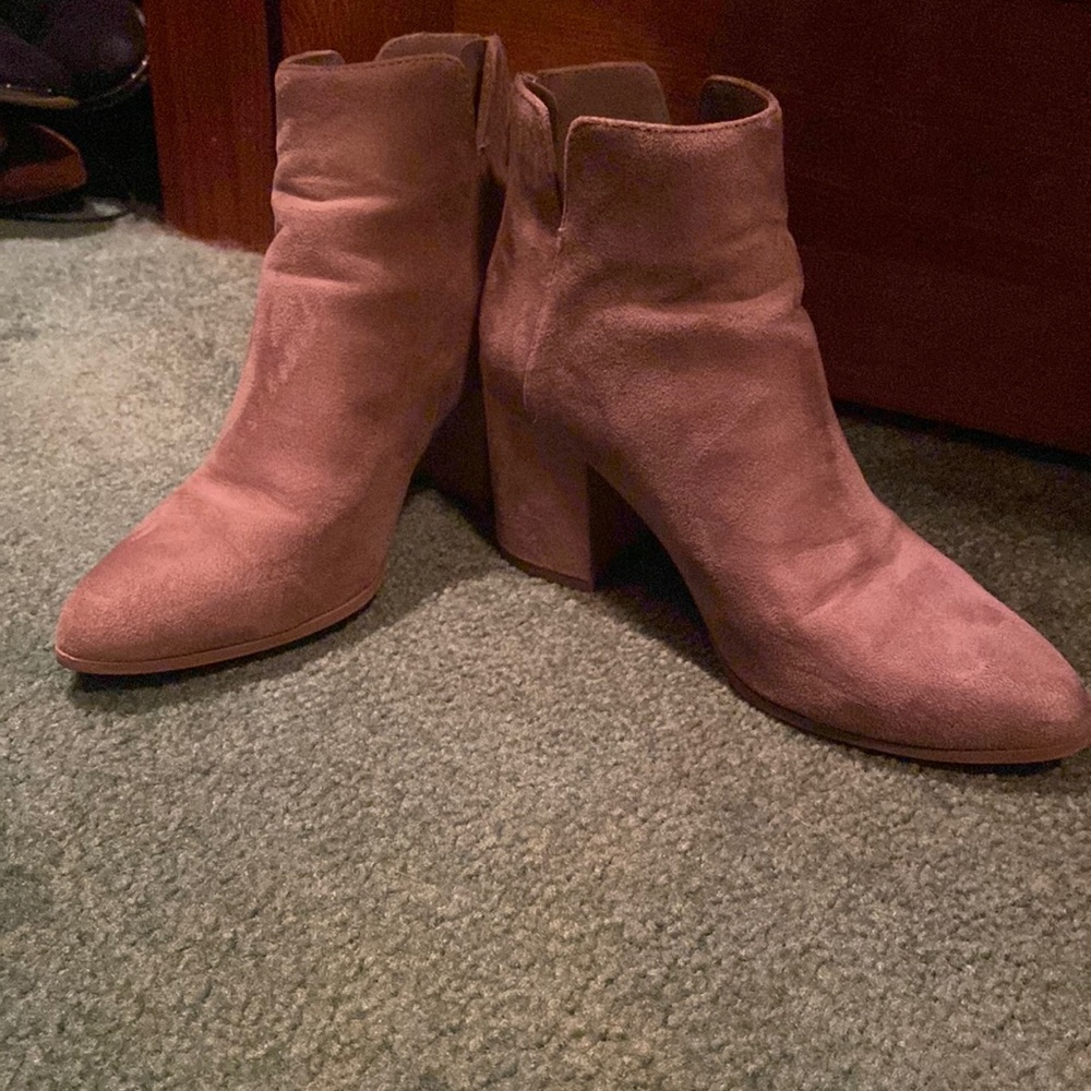 Shein taupe boots - ankle boot - size 6.5